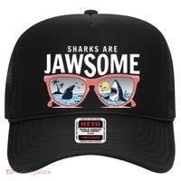 Sharks Are Jawsome Sunglasses Beach Ocean Week Hat thumb 0