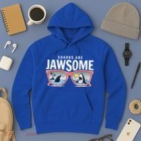 Sharks Are Jawsome Sunglasses Beach Ocean Week Hoodie thumb 3