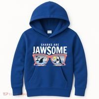Sharks Are Jawsome Sunglasses Beach Ocean Week Kids Hoodie thumb 0