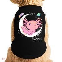 Space Axolotl Kawaii  Pastel Goth  Japan Anime Comic Doggie Tank thumb 0