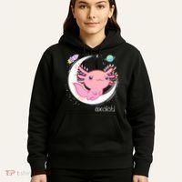 Space Axolotl Kawaii  Pastel Goth  Japan Anime Comic Hoodie thumb 5