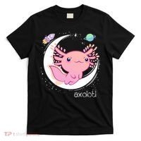 Space Axolotl Kawaii  Pastel Goth  Japan Anime Comic T-Shirt thumb 0
