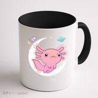 Space Axolotl Kawaii  Pastel Goth  Japan Anime Comic Coffee Mug thumb 1