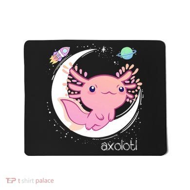 Space Axolotl Kawaii  Pastel Goth  Japan Anime Comic Mousepad