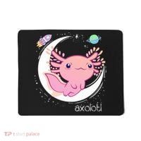 Space Axolotl Kawaii  Pastel Goth  Japan Anime Comic Mousepad thumb 0