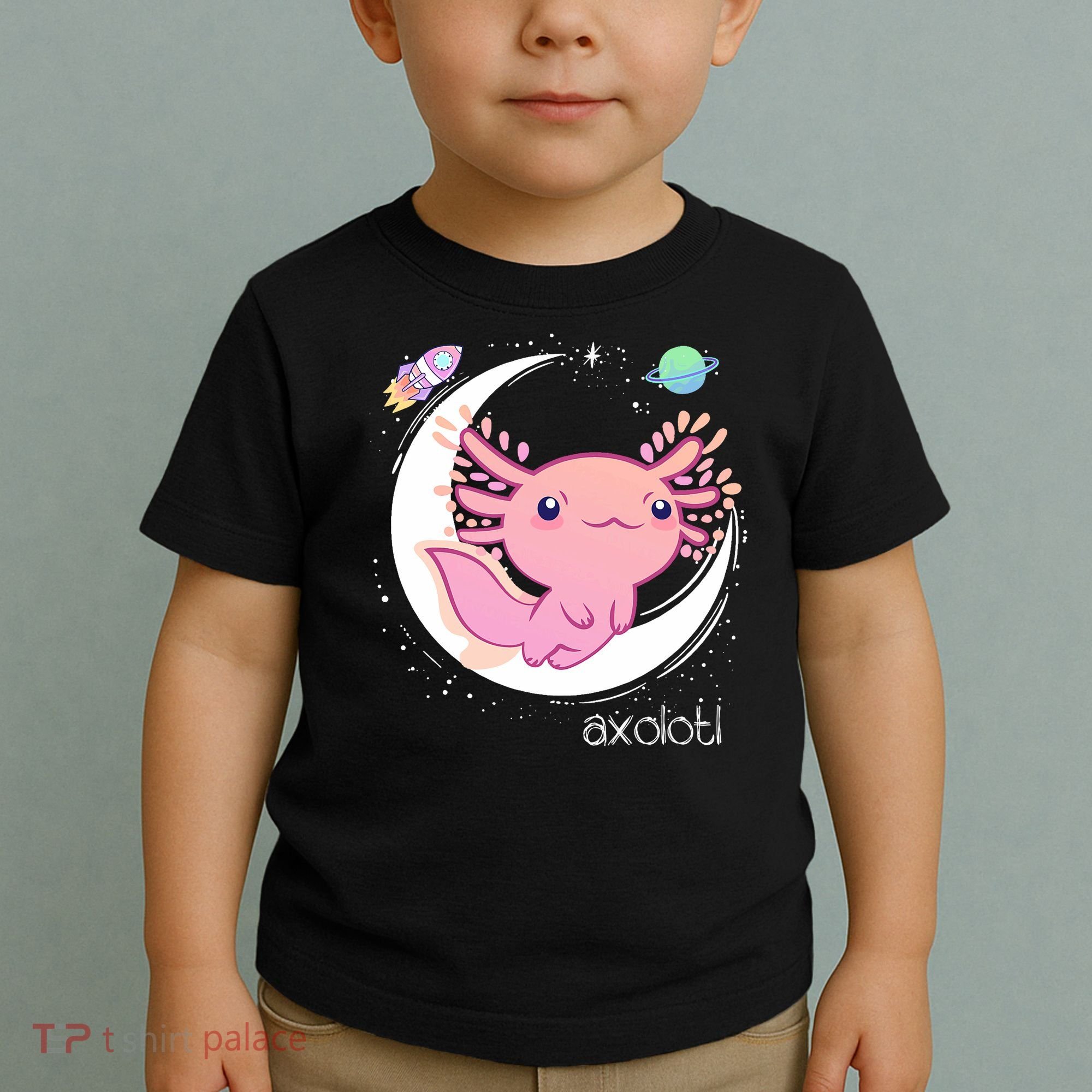 Space Axolotl Kawaii  Pastel Goth  Japan Anime Comic Toddler T-Shirt