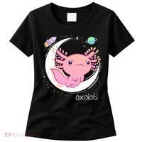 Space Axolotl Kawaii  Pastel Goth  Japan Anime Comic Women's T-Shirt thumb 0
