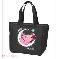 Space Axolotl Kawaii  Pastel Goth  Japan Anime Comic Tote Bag thumb 3