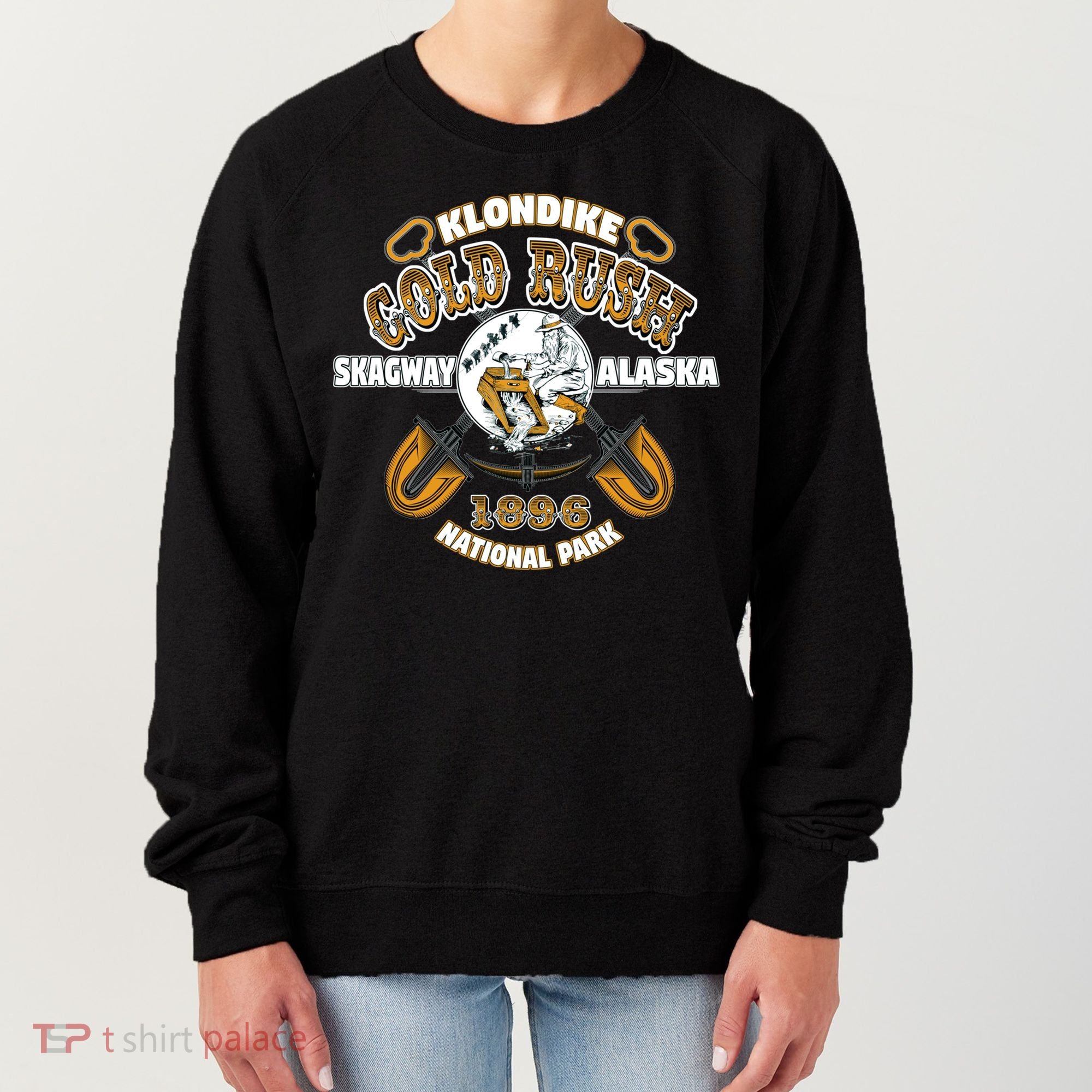 Skagway Alaska Klondike Gold Rush National Park Keepsake Women's Sweatshirt