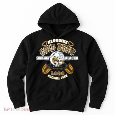 Skagway Alaska Klondike Gold Rush National Park Keepsake Hoodie
