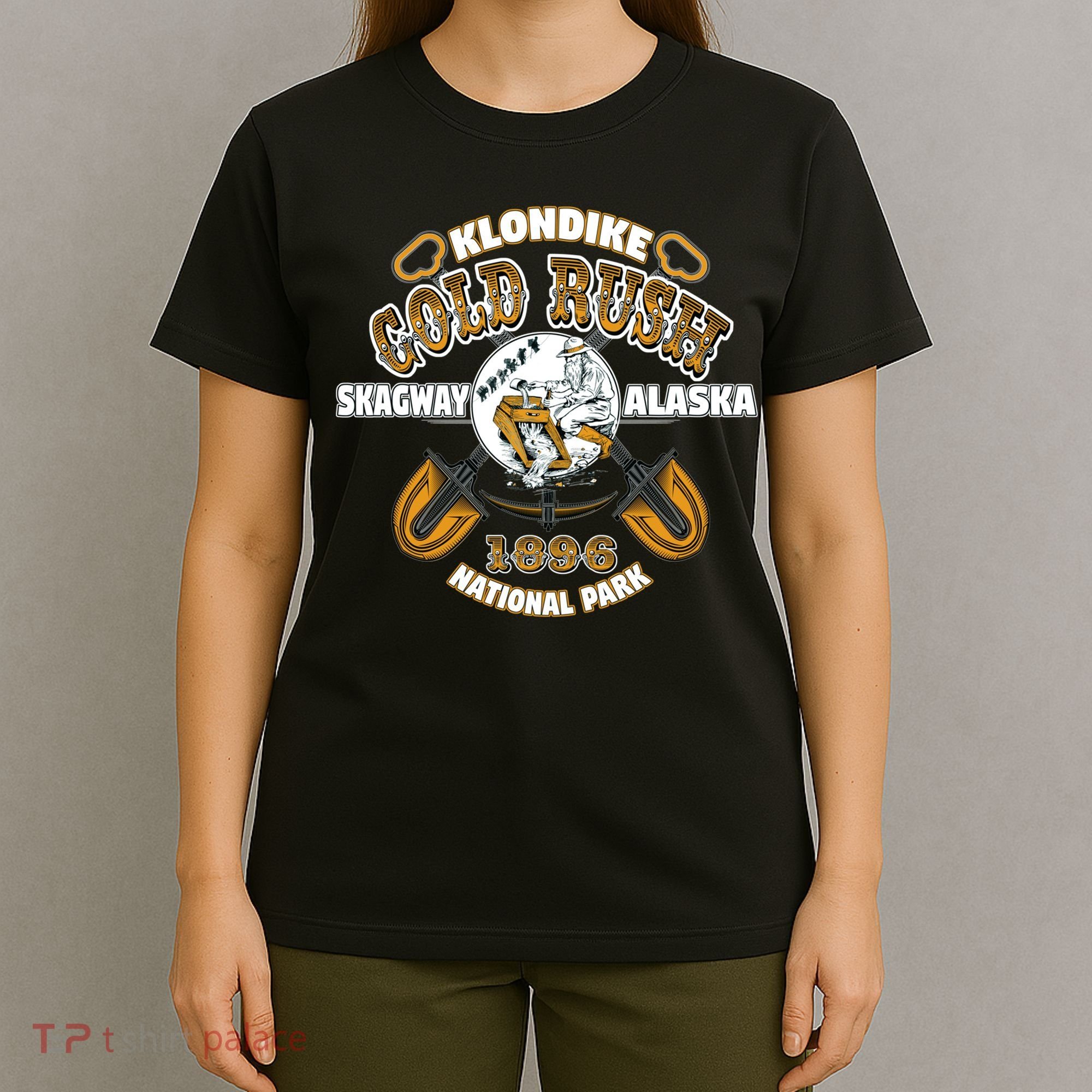 Skagway Alaska Klondike Gold Rush National Park Keepsake T-Shirt