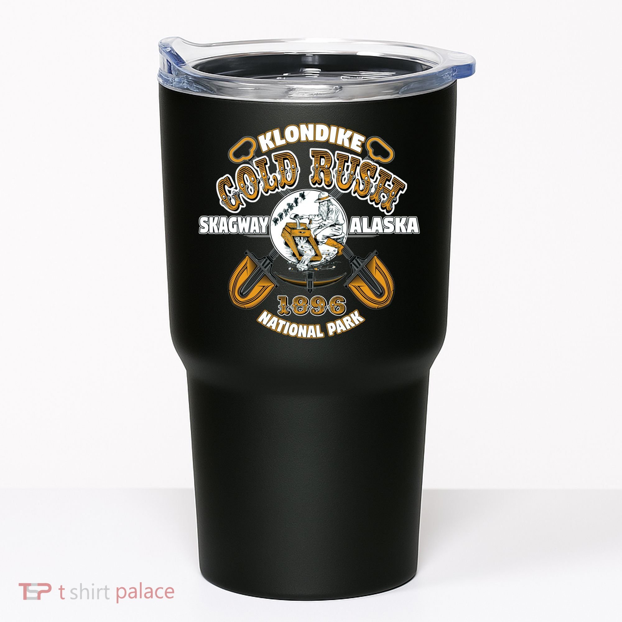Skagway Alaska Klondike Gold Rush National Park Keepsake Tumbler