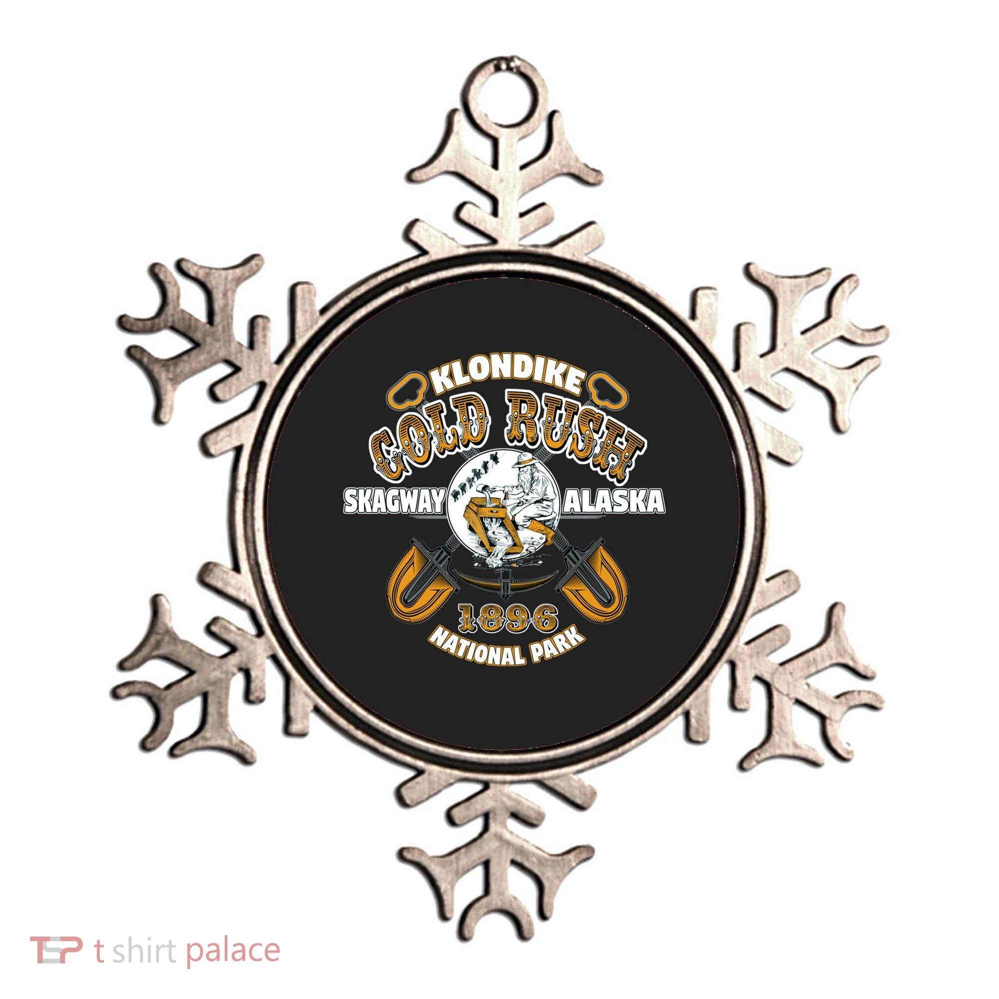 Skagway Alaska Klondike Gold Rush National Park Keepsake Ornament