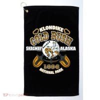 Skagway Alaska Klondike Gold Rush National Park Keepsake Golf Towel thumb 0