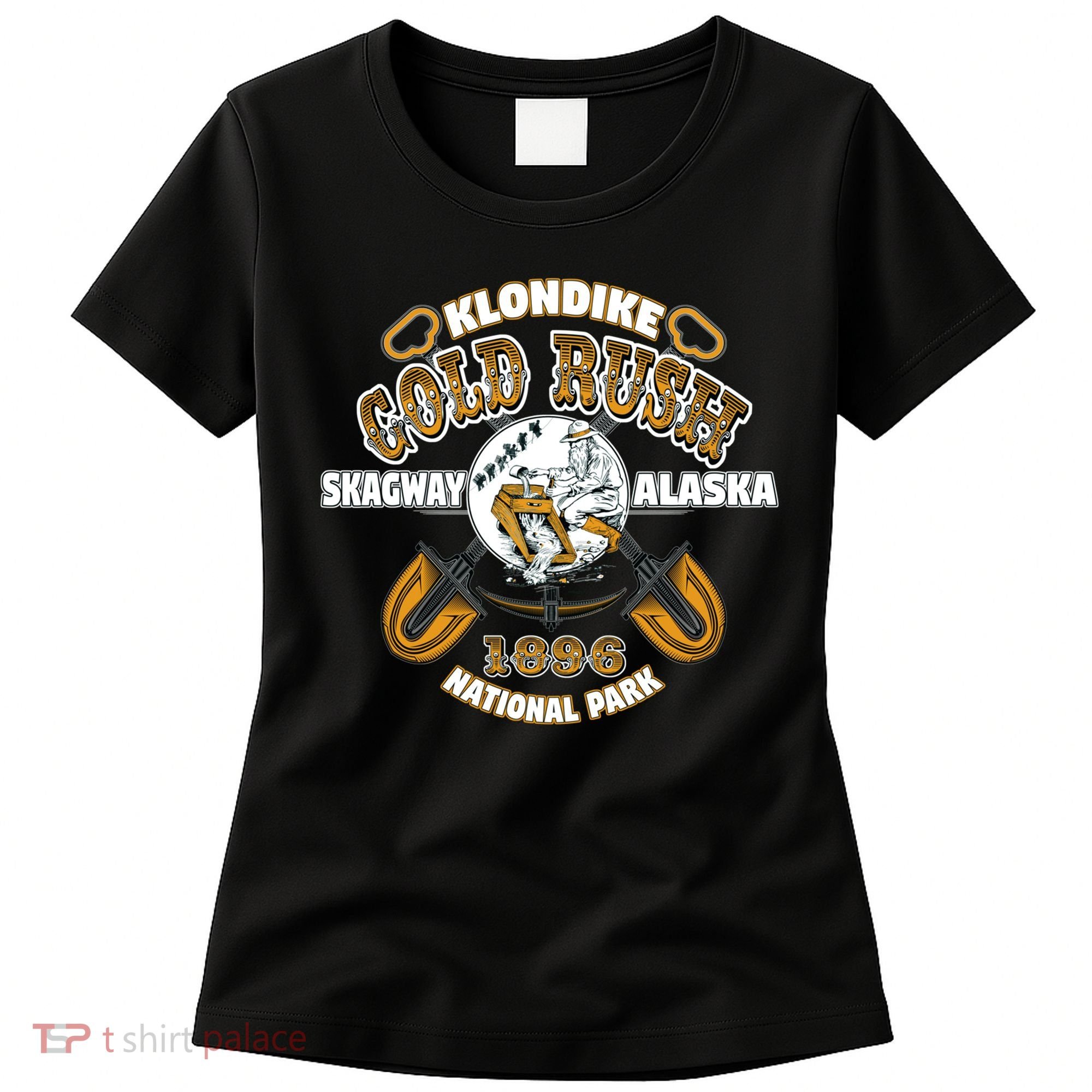 Skagway Alaska Klondike Gold Rush National Park Keepsake Women's T-Shirt