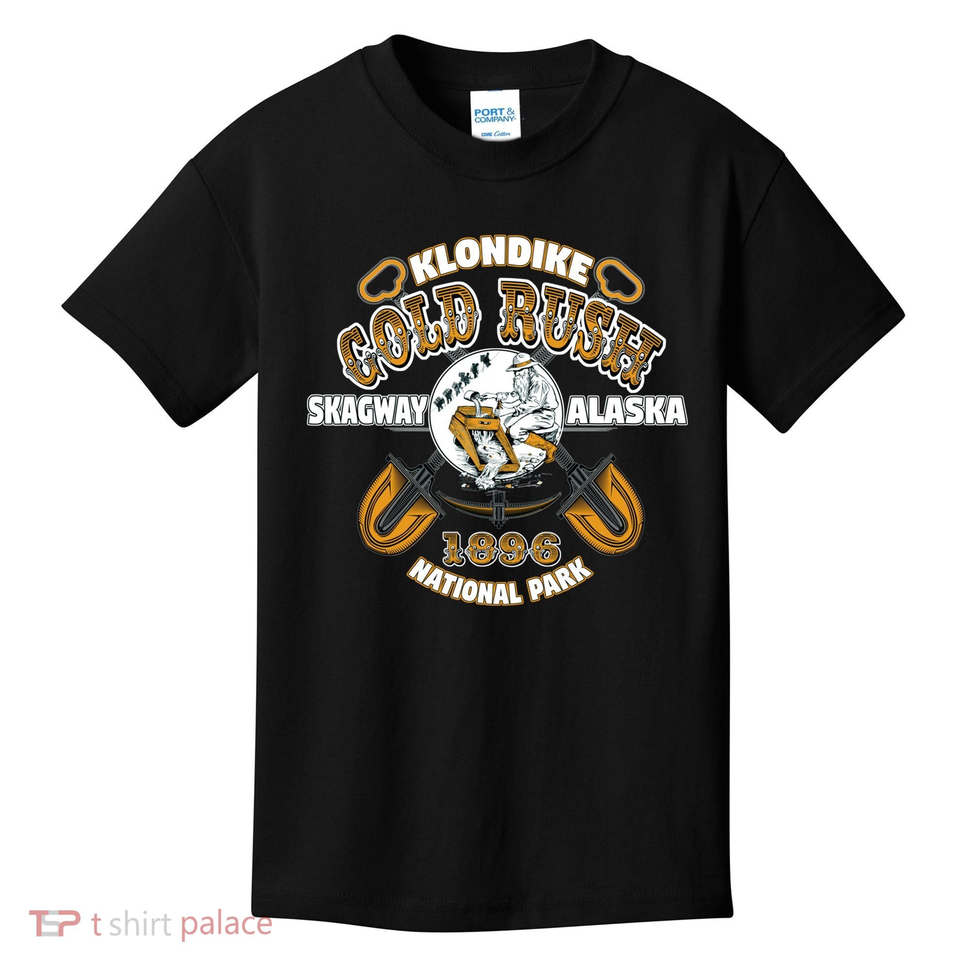 Skagway Alaska Klondike Gold Rush National Park Keepsake Kids T-Shirt