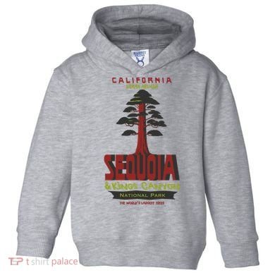 Sequoia And Kings Canyon National Park Toddler Hoodie