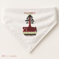 Sequoia And Kings Canyon National Park USA-Made Doggie Bandana thumb 0