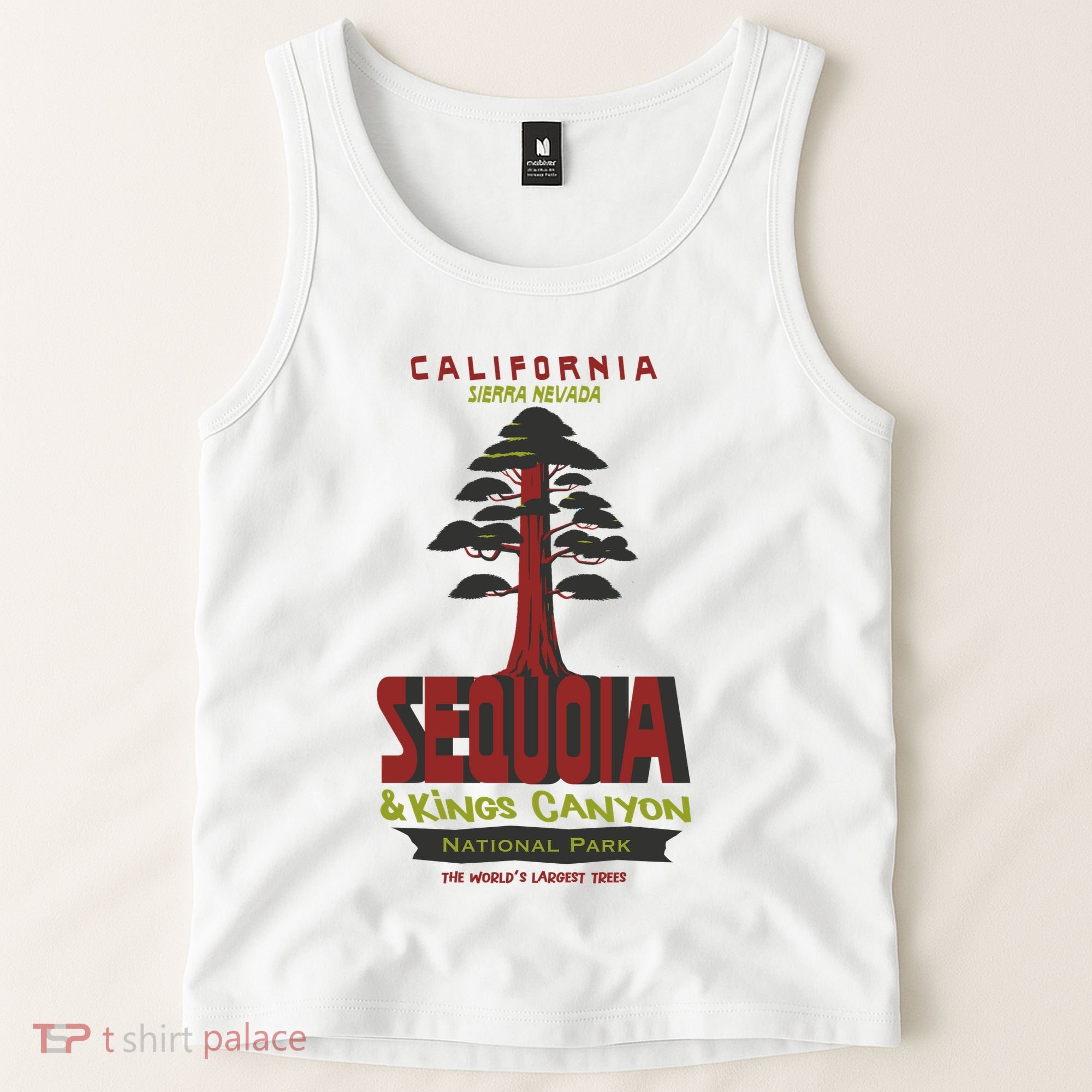 Sequoia And Kings Canyon National Park Tank Top