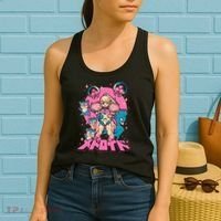 Save Animals Kawaii Anime Manga Girl Teen Boy Women's Tank Top thumb 2