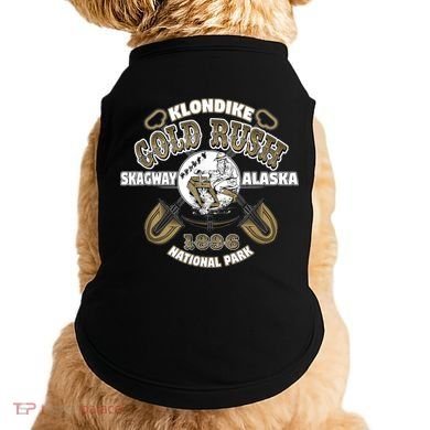 Skagway Alaska Klondike Gold Rush Souvenir Doggie Tank