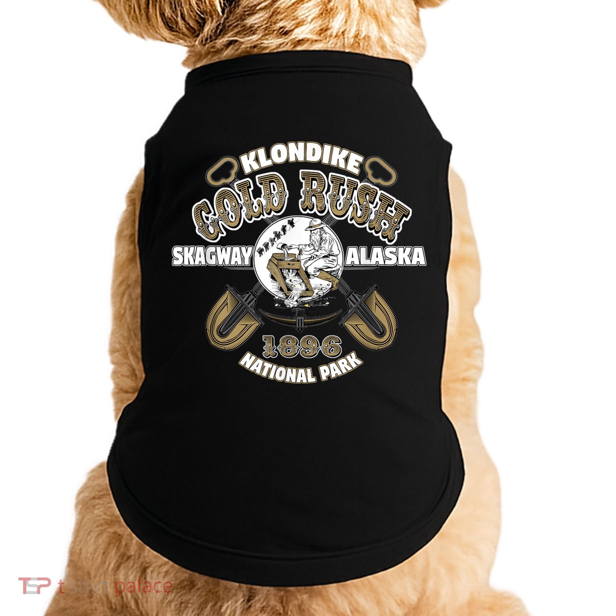 Skagway Alaska Klondike Gold Rush Souvenir Doggie Tank