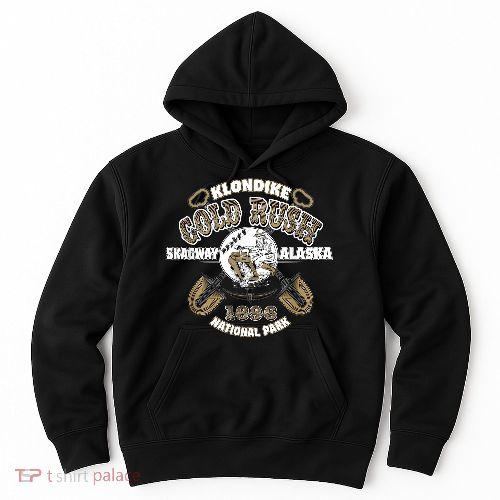 Skagway Alaska Klondike Gold Rush Souvenir Hoodie