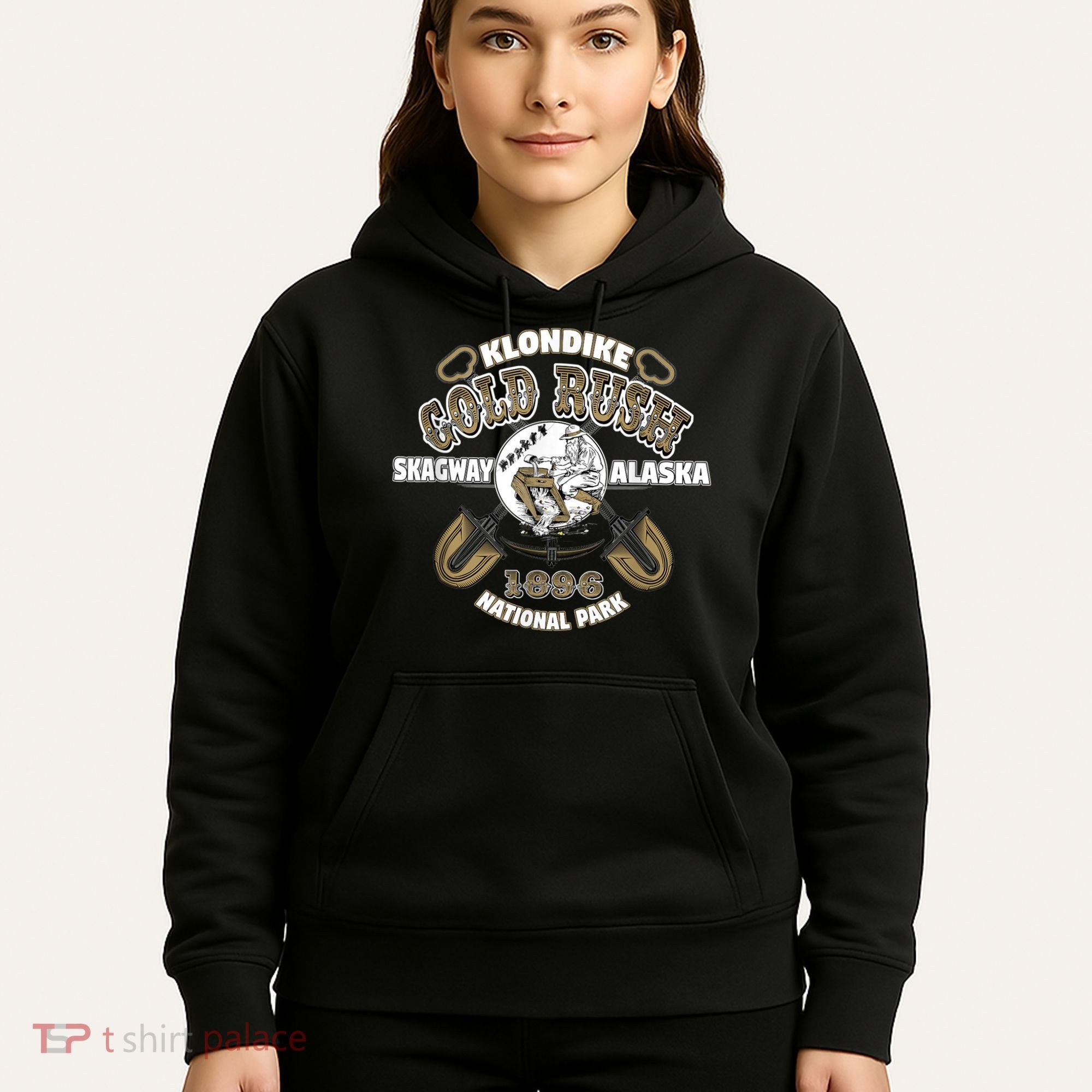 Skagway Alaska Klondike Gold Rush Souvenir Hoodie