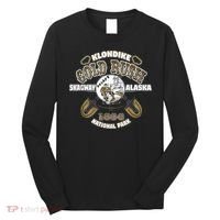 Skagway Alaska Klondike Gold Rush Souvenir Long Sleeve Shirt thumb 0