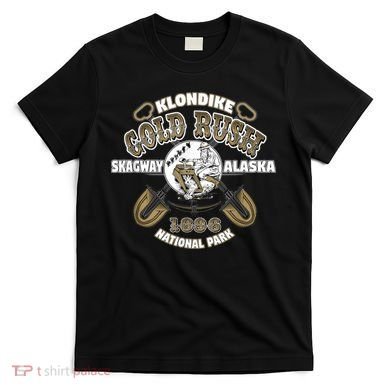 Skagway Alaska Klondike Gold Rush Souvenir T-Shirt