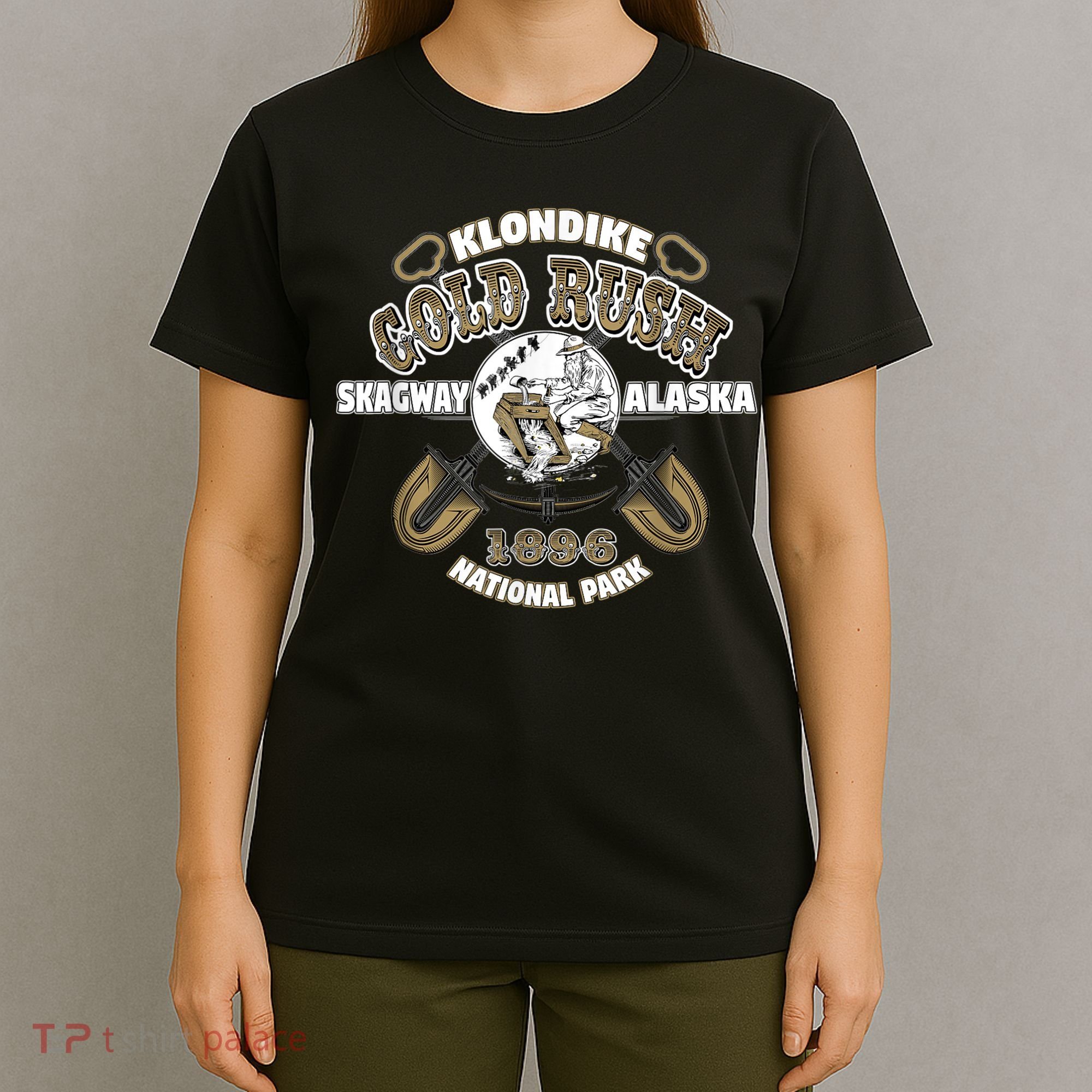Skagway Alaska Klondike Gold Rush Souvenir T-Shirt