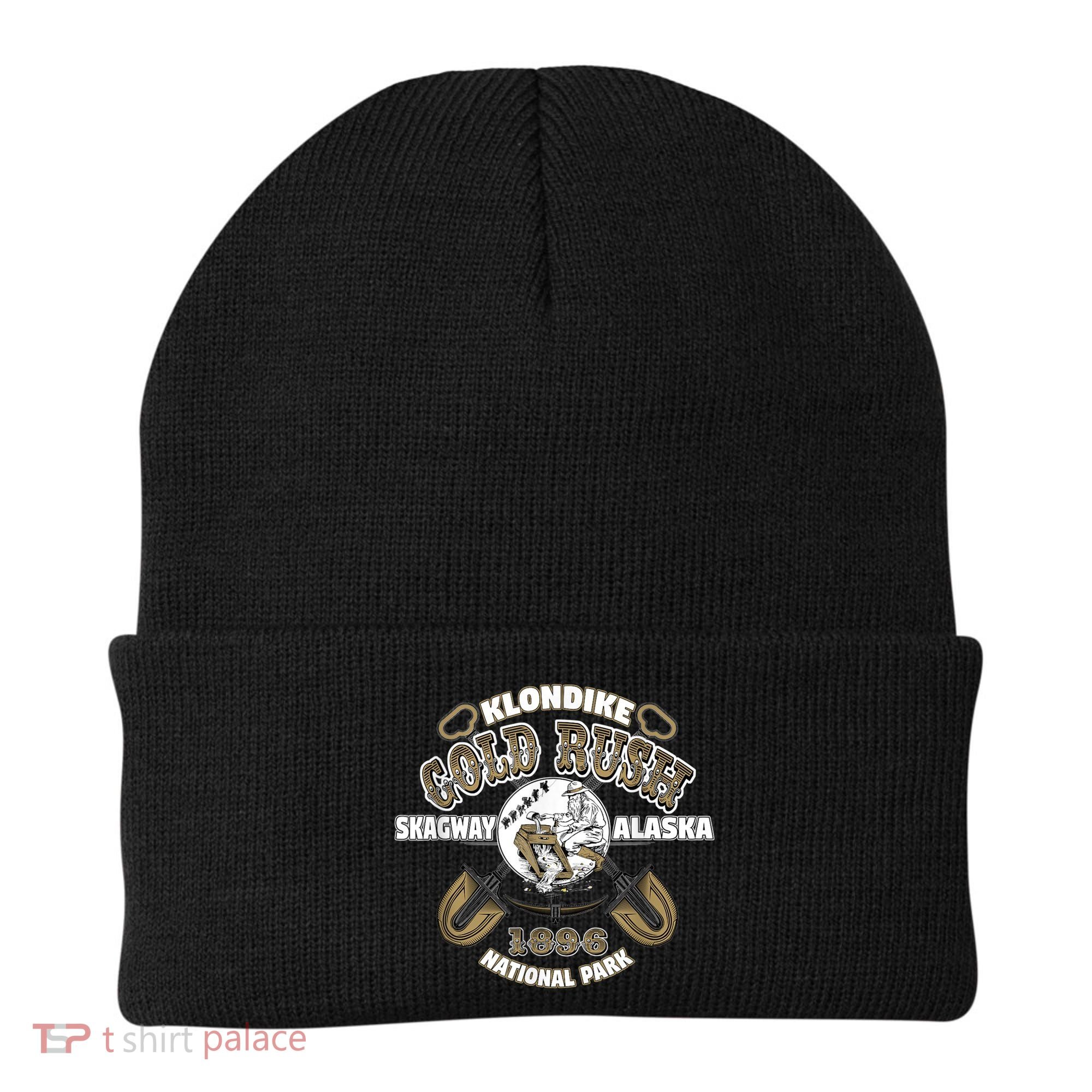 Skagway Alaska Klondike Gold Rush Souvenir Beanie