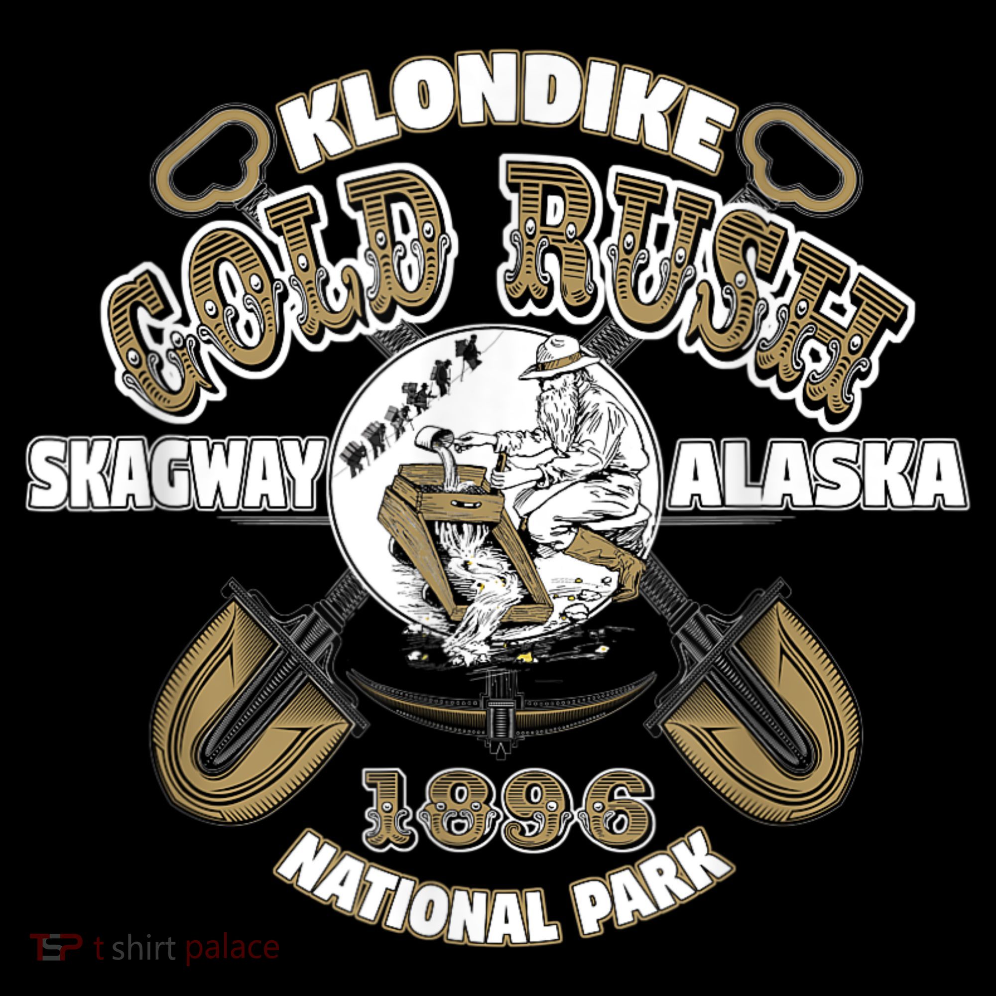 Skagway Alaska Klondike Gold Rush Souvenir Women's Hoodie