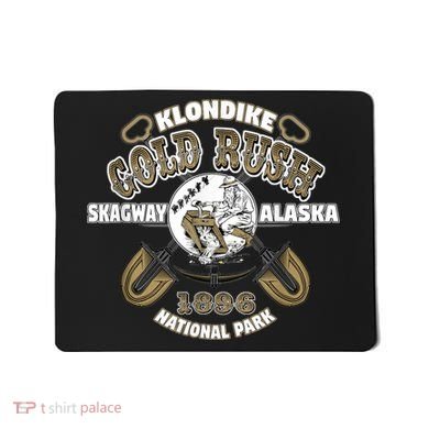 Skagway Alaska Klondike Gold Rush Souvenir Mousepad