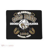 Skagway Alaska Klondike Gold Rush Souvenir Mousepad thumb 0
