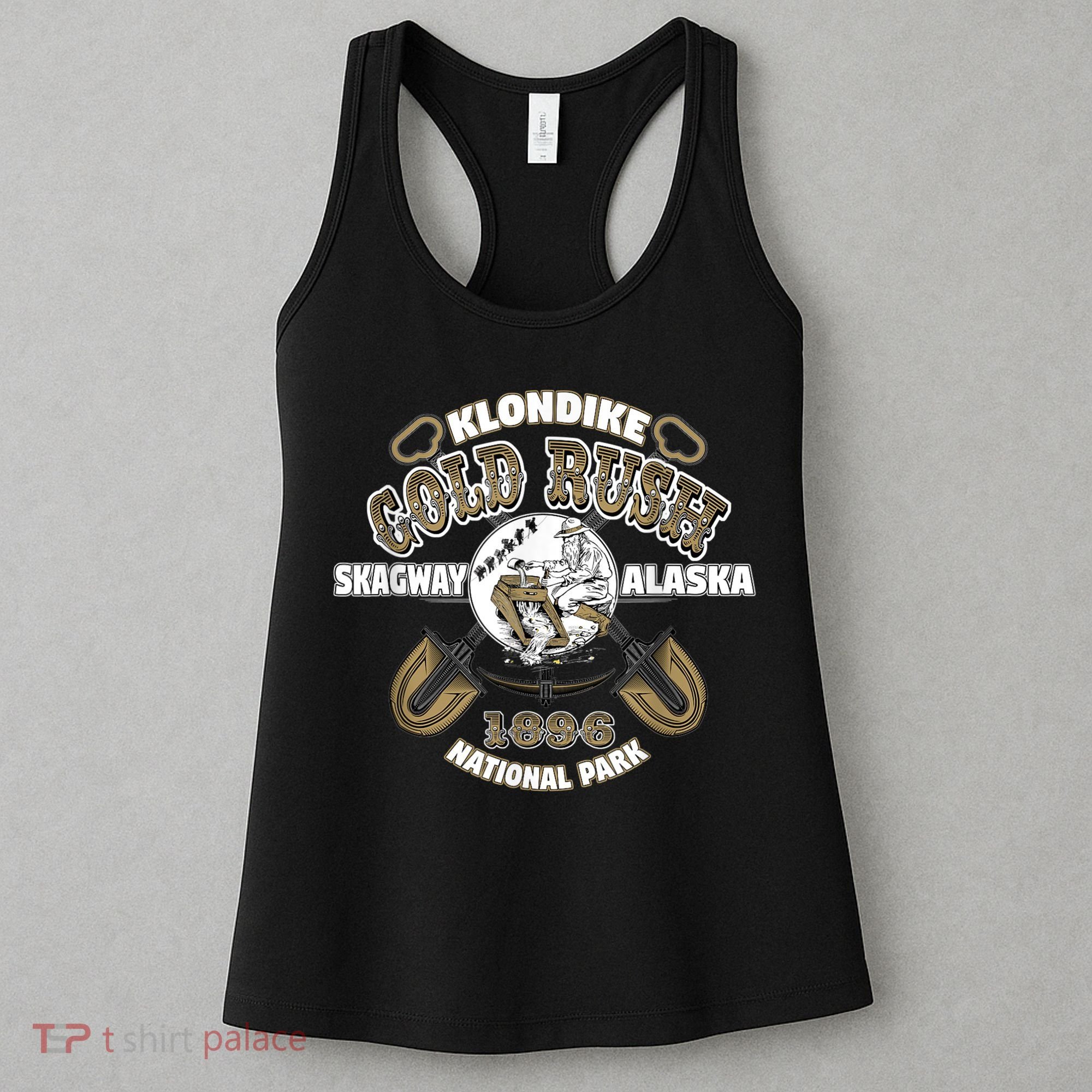 Skagway Alaska Klondike Gold Rush Souvenir Women's Tank Top