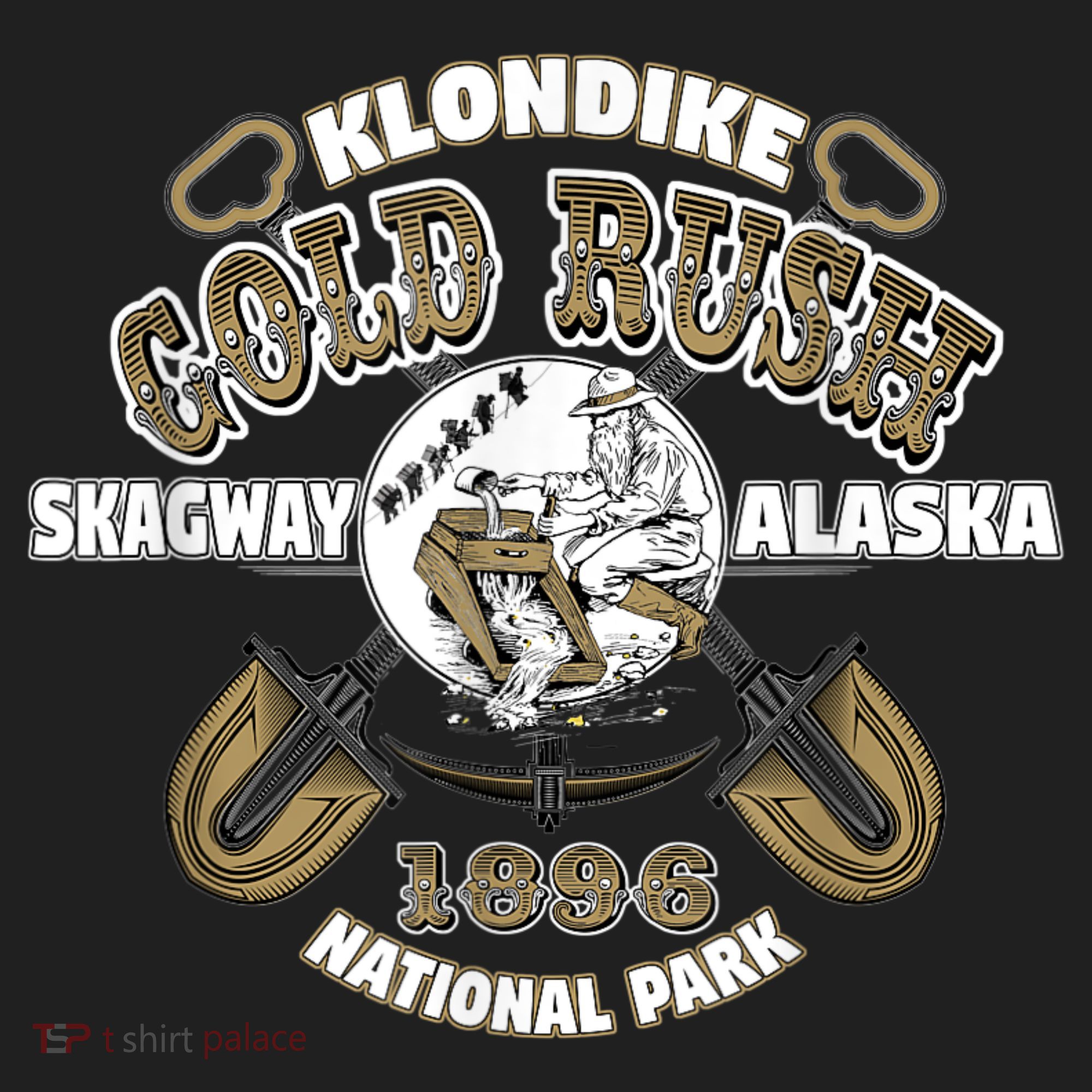Skagway Alaska Klondike Gold Rush Souvenir Hat