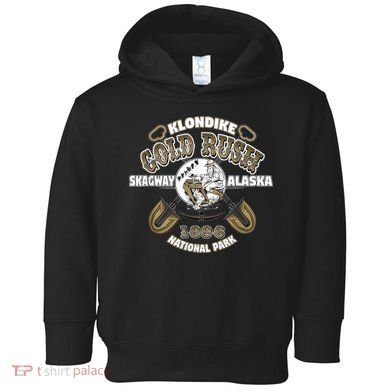 Skagway Alaska Klondike Gold Rush Souvenir Toddler Hoodie