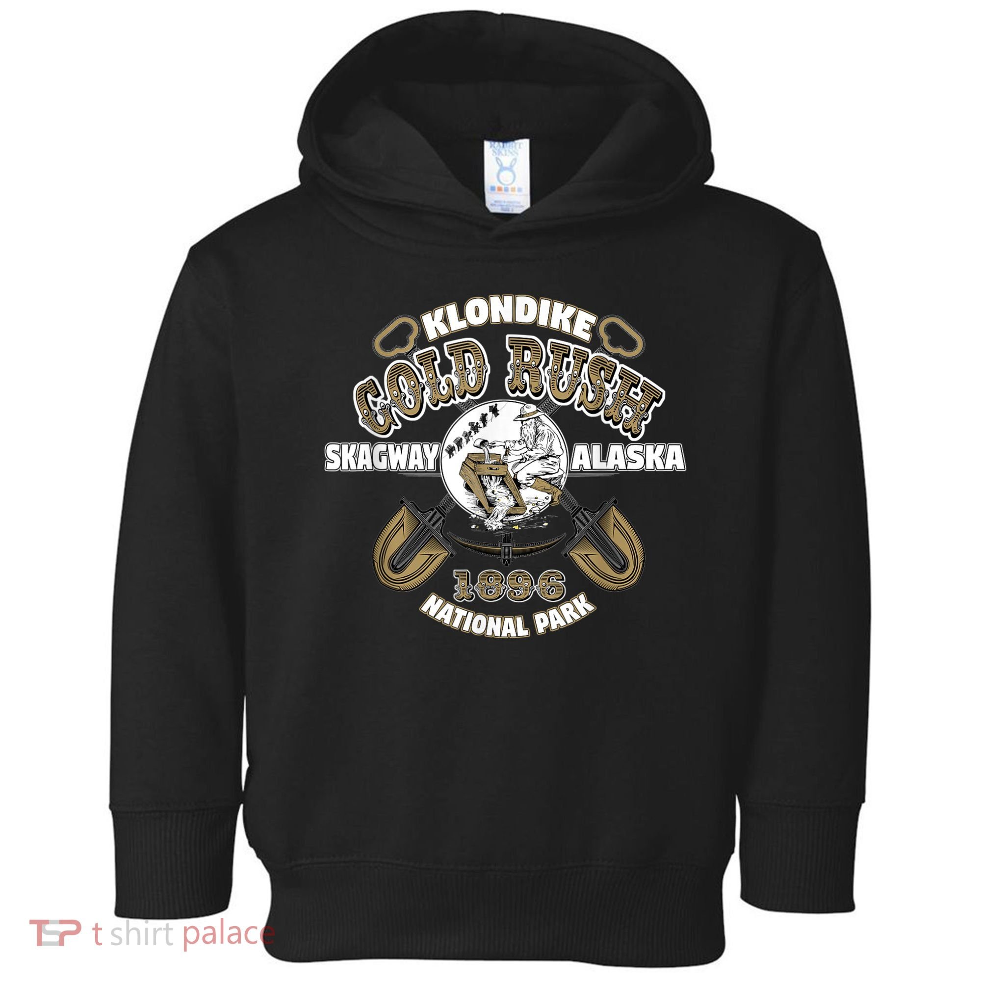 Skagway Alaska Klondike Gold Rush Souvenir Toddler Hoodie