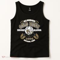 Skagway Alaska Klondike Gold Rush Souvenir Tank Top thumb 2