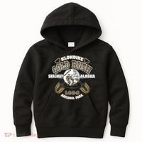 Skagway Alaska Klondike Gold Rush Souvenir Kids Hoodie thumb 0