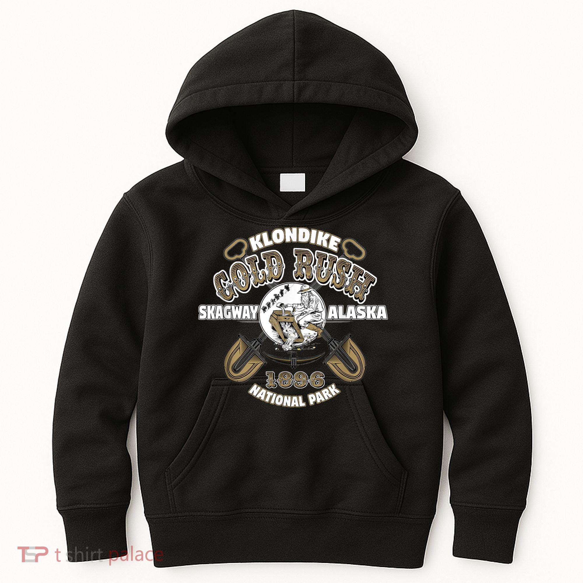 Skagway Alaska Klondike Gold Rush Souvenir Kids Hoodie