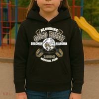 Skagway Alaska Klondike Gold Rush Souvenir Kids Hoodie thumb 3