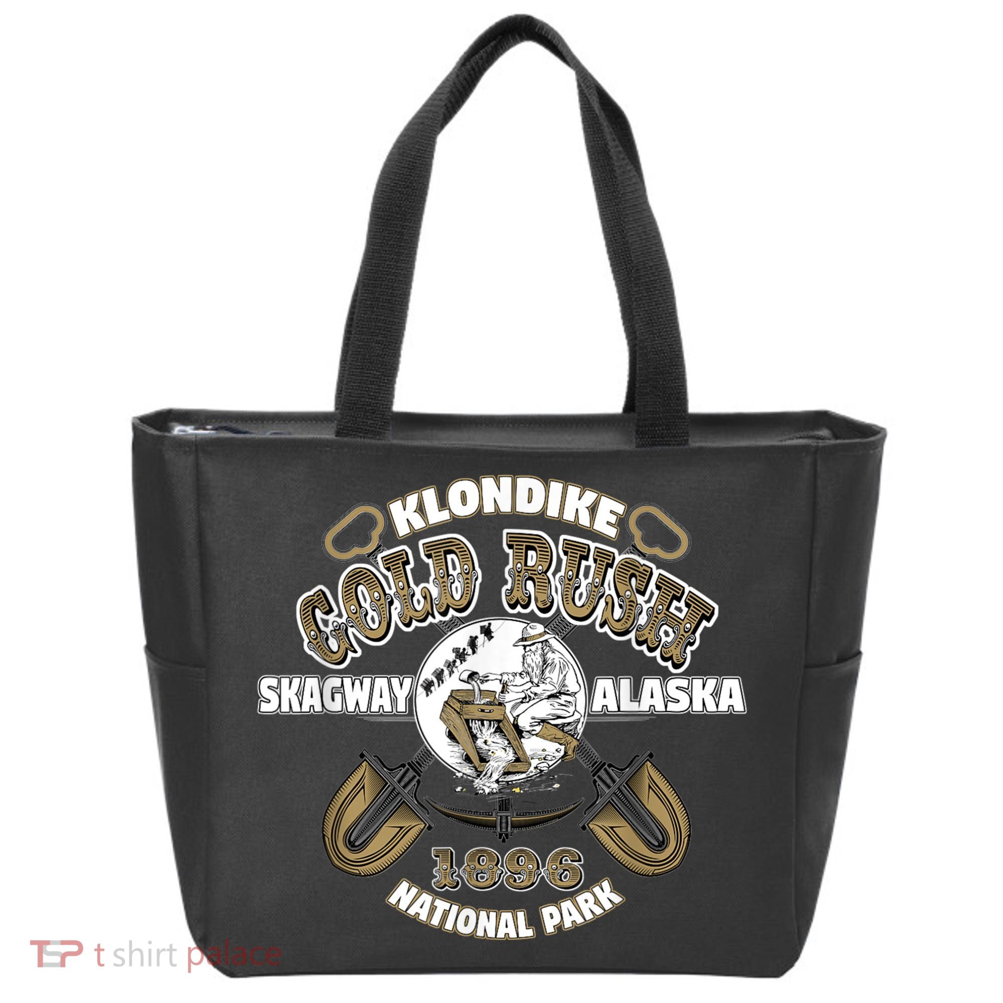 Skagway Alaska Klondike Gold Rush Souvenir Tote Bag