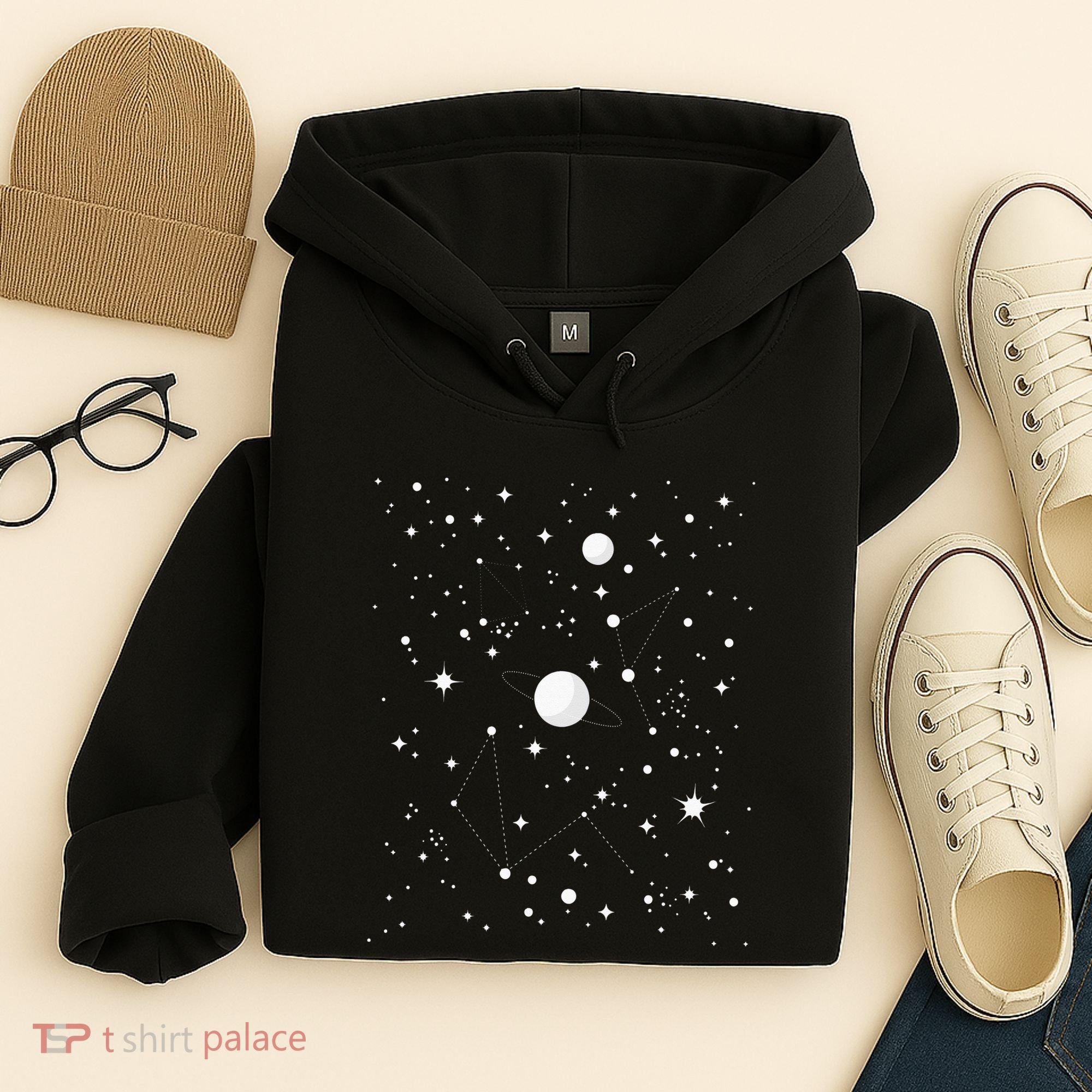 Stargazing Astronomy Lover Astrological Constellations Hoodie