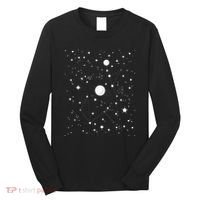 Stargazing Astronomy Lover Astrological Constellations Long Sleeve Shirt thumb 0
