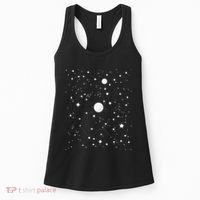 Stargazing Astronomy Lover Astrological Constellations Women's Tank Top thumb 0