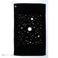 Stargazing Astronomy Lover Astrological Constellations Golf Towel thumb 0