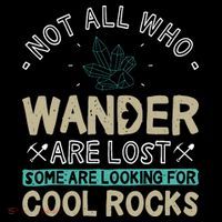 Some Are Looking For Cool Rocks Geologist Geode Hunter Coaster thumb 2