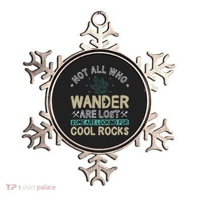 Some Are Looking For Cool Rocks Geologist Geode Hunter Ornament
